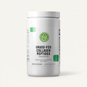 Poudre de peptides de collagène de bœuf nourri à l’herbe (Chocolat) Ste-Marie Health