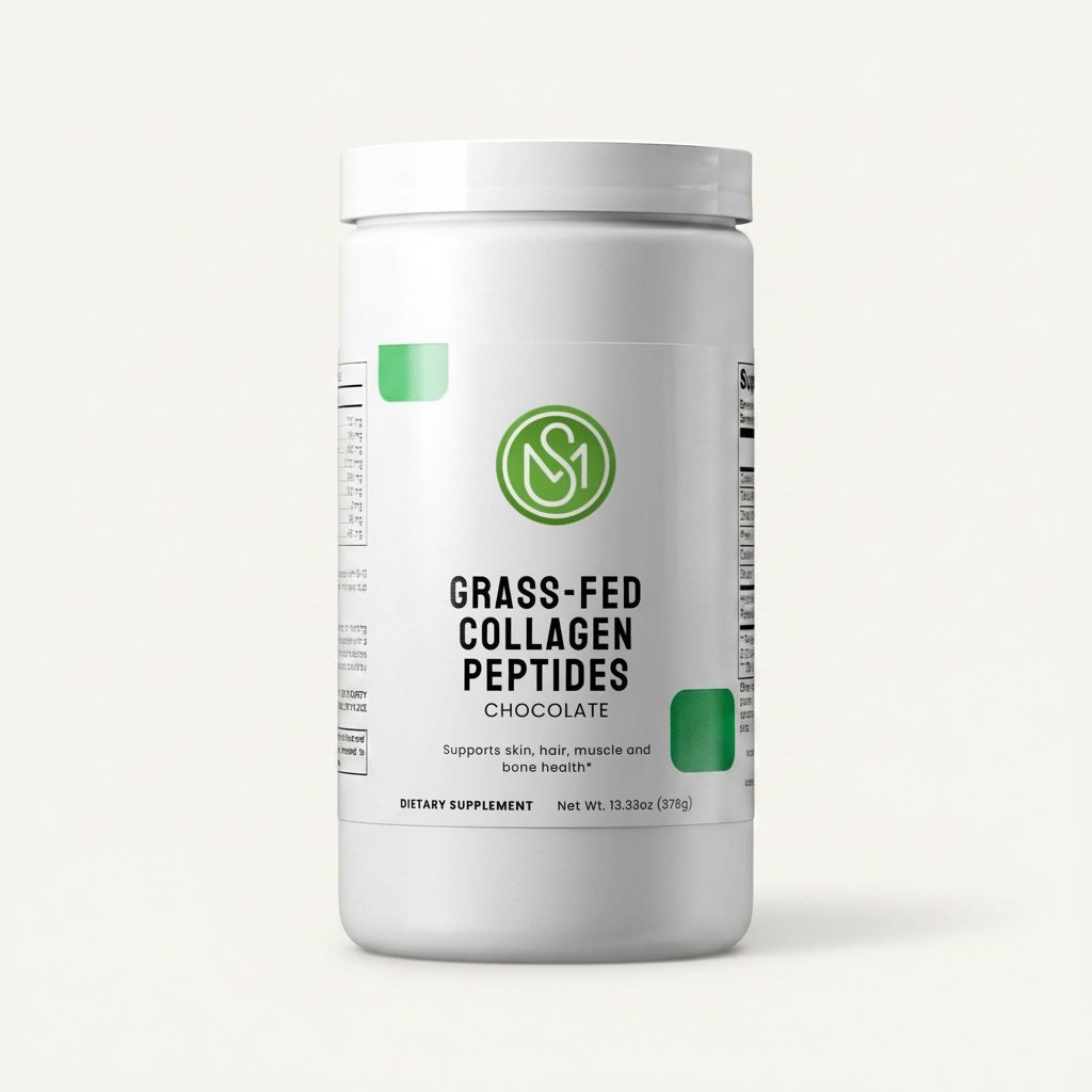 Poudre de peptides de collagène de bœuf nourri à l’herbe (Chocolat) Ste-Marie Health