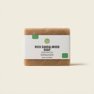 Savon riche au bois de santal Ste-Marie Health
